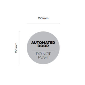Automated Door Printed Frosting