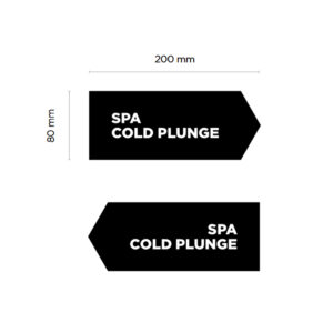 Spa & Cold Plunge Right & Left