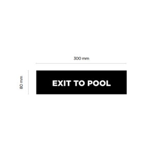 Exit to Pool